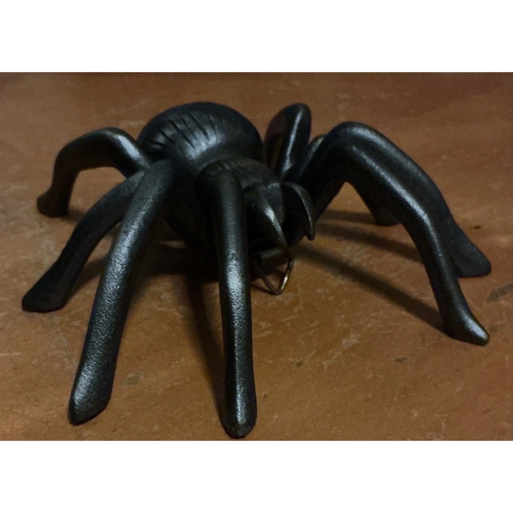 6 In‎ Cast Iron Spider Wall Decor